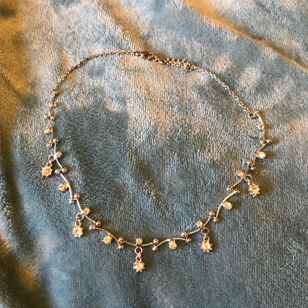 Rhinestone necklace